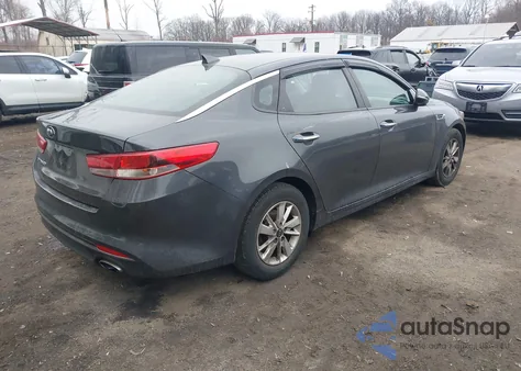 2018 Kia Optima Lx из США, поврежденный, VIN KNAGT4L32J5211155